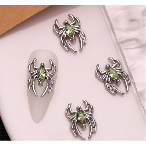 بروش اضافر عنكبوت Nails stick on sticker spider