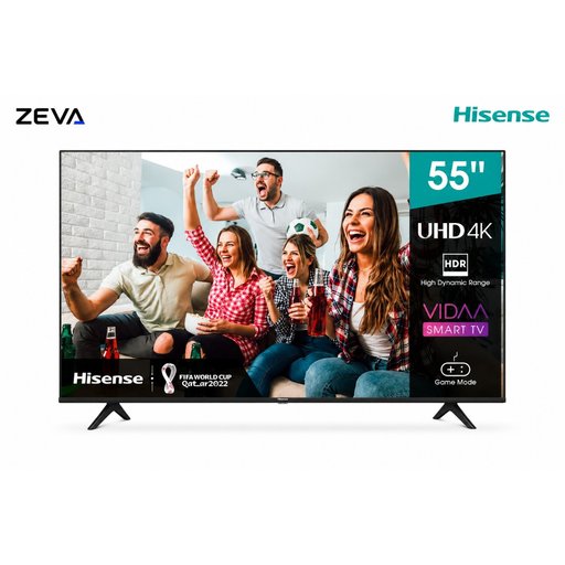 تلفزيون هايسنس سمارت 55 بوصة بدقة 4K UHD مع نظام VIDAA وتقنية Dolby Vision Hisense 55-Inch 4K UHD Smart LED TV with VIDAA OS and Dolby Vision