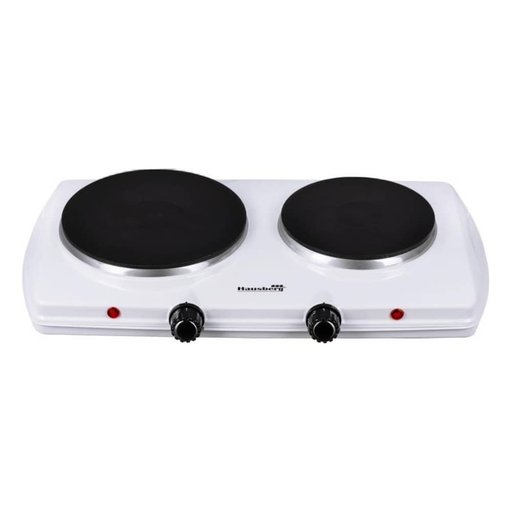 طباخ كهربائي مزدوج هاوسبيرج Hausberg – أبيض Hausberg HB-520AB Double Electric Hot Plate - White