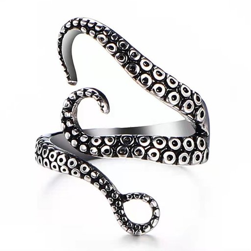 محبس مجسات الاخطبوط Octopus tentacles ring