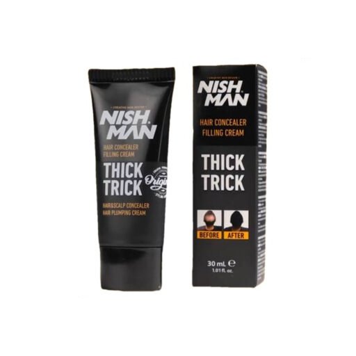 نيشمان كريم خافي فراغات الشعر ومكثف الفروة Nish Man Hair Concealer Filling Cream / Thick Trick
