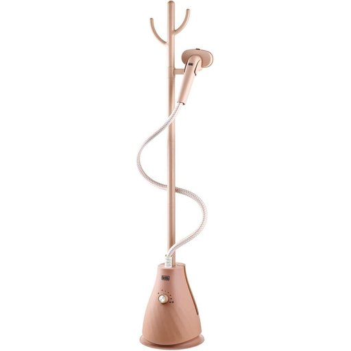 بلاك +ديكر GST1620-B5 مكواة بخار ملابس عمودية بقدرة 1740 واط – عمود واحد Black & Decker GST1620-B5 1740W SINGLE POLE GARMENT STEAMER