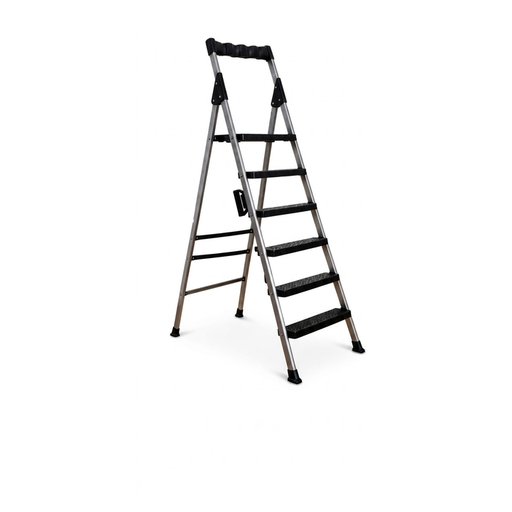 سلم منزلي Geeco Electrical Appliances تركي حديد 6 باية My home ladder Geeco Electrical Appliances Turkish iron, 6 steps