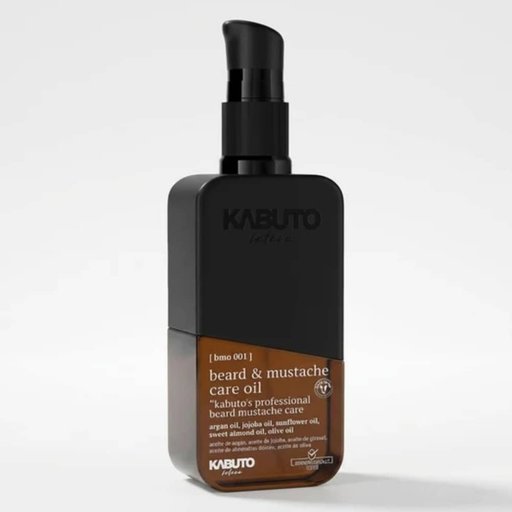 زيت كابوتو Kabuto للعناية باللّحية والشارب 90ml Kabuto Beard & Mustache Care Oil - 90ml