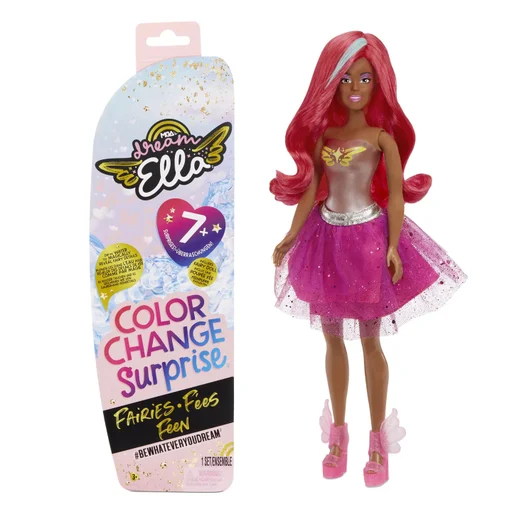 دمية دريم إيلا المفاجآت المتغيرة الألوان – جنية أو حورية بحر من إم جي إيه إنترتينمنت MGA Entertainment Dream Ella Color Change Surprise Fairy / Mermaid Fashion Doll
