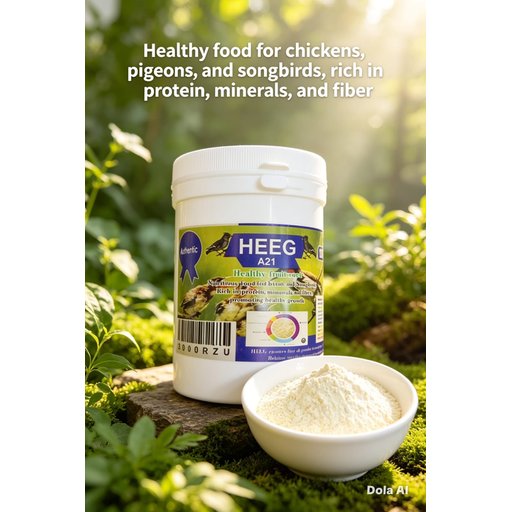 سيريلاكHEEG A21-طعام صحي لفراخ الطيور HEEG A21-Healthy Food for Birds