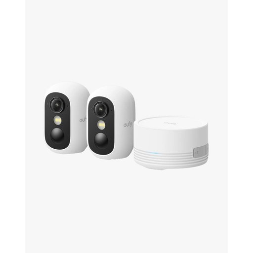طقم كاميرا يوفي C35 (2+1),أبيض eufy Cam C35 2+1 kit White