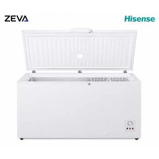 مجمدة هايسنس أفقية 550 لتر (20 قدم) مع التجميد السريع والتحكم بدرجة الحرارة Hisense 550L (20ft) Chest Freezer with Fast Freezing and Adjustable Temperature Control