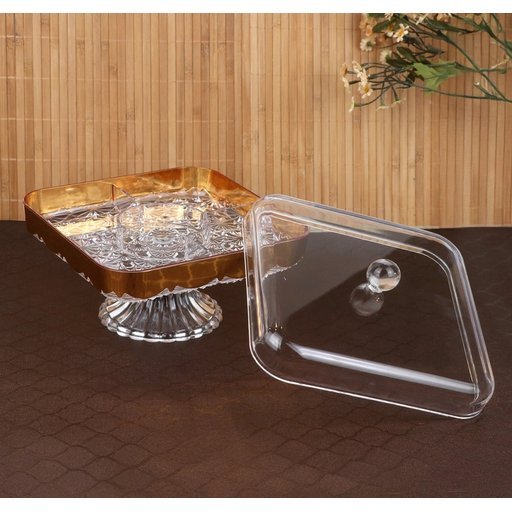 طبق تقديم مقسم Serving dish