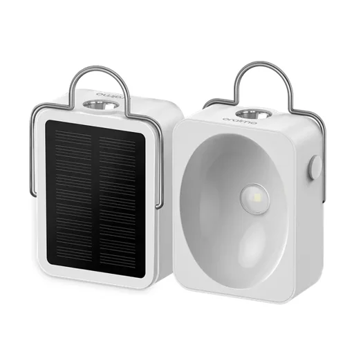مصباح Oraimo SmartLamp Solar يعمل بالطاقة الشمسية ببطارية 450 مللي أمبير – عبوة قطعتين – أبيض Oraimo SmartLamp Solar 450mAh Solar Light 2 Pack - White