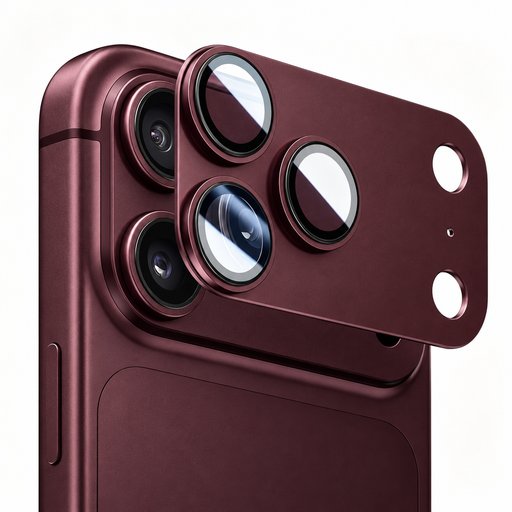 حماية عدسات كاميرا آيفون 18 برو ماكس iPhone 18 Pro Max Metal Camera Lens Protector
