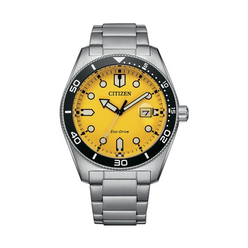 ساعة سيتيزن إيكو درايف ستانلس ستيل Citizen Eco-Drive
