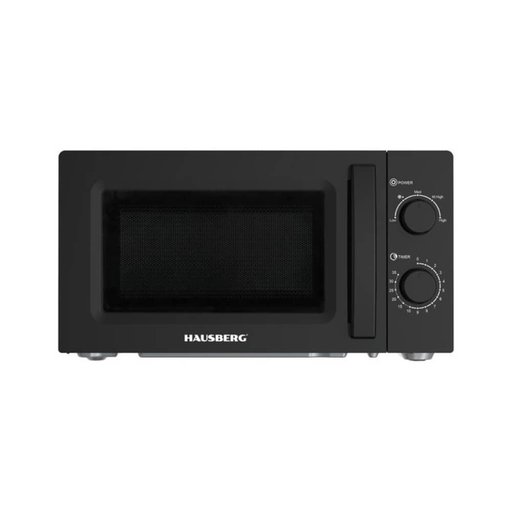 فرن مايكروويف هاوسبيرج Hausberg بسعة 20L – أسود Hausberg HB-8008NG Microwave Oven - 20L - Black