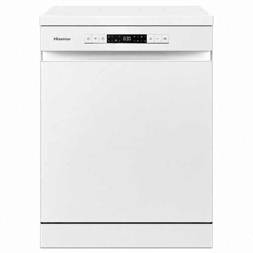 غسالة صحون هايسنس مستقلة 13 مكان - أبيض Hisense Freestanding Dishwasher 13 Place Settings - White