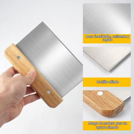 مكشطه عجين (قطاعه عجين) dough cutter