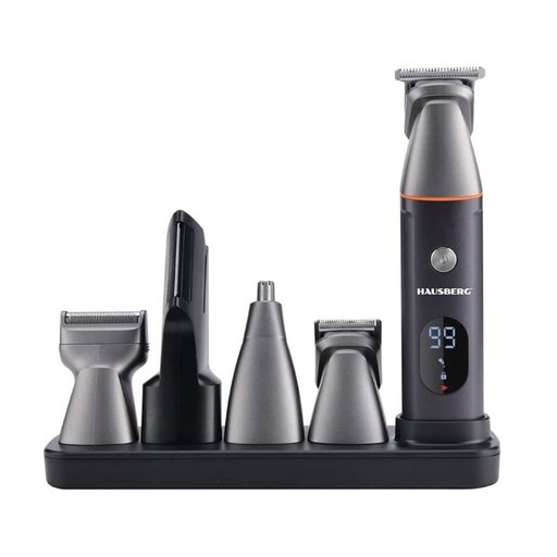 ماكينة حلاقة هاوسبيرغ Hausberg – قابلة للشحن – رمادي/أخضر Hausberg HB-77GR Hair Clipper - Rechargeable - Grey/Green