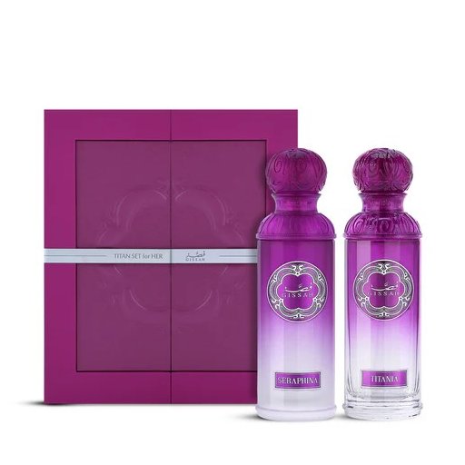 مجموعة هدايا قصة تيتان فور هير Gissah Titan Set for Her EDP