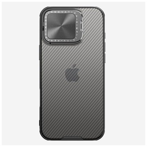 حافظة نيلكن CamShield Prop لـهاتف ايفون 16 برو ماكس - اسود شفاف Nillkin CamShield Prop Case for Apple iPhone 16 Pro Max - Transparent black