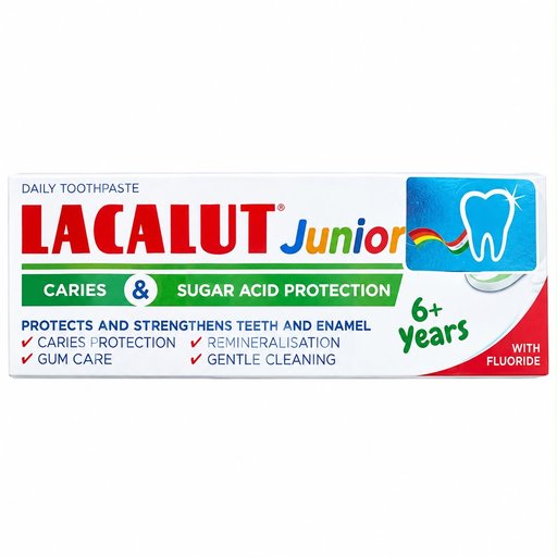 معجون أسنان لاكالوت للأطفال Lacalut junior toothpaste