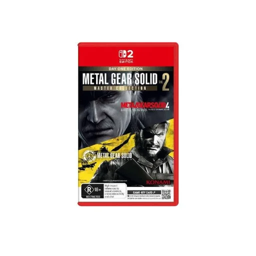 لعبة فيديو - نينتندو سويتش 2 | METAL GEAR SOLID: MASTER COLLECTION المجلد 2 Video Game - Nintendo Switch 2 | METAL GEAR SOLID: MASTER COLLECTION Vol. 2