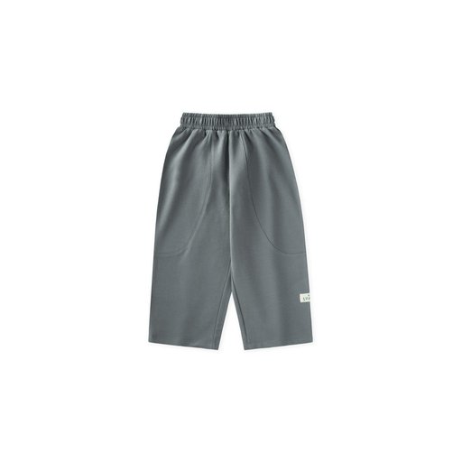 بنطلون رياضي للأولاد مبطن بالصوف 3-10 سنوات - أخضر فاتح Boys' Fleece-Lined Sweatpants 3-10 Years - Light Green