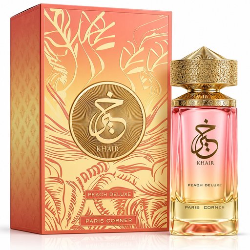 عطر باريس كورنر خير بيتش ديلولو للنساء أو دي بارفيوم Paris Corner Khair Peach Delulu Eau De Parfum For Women