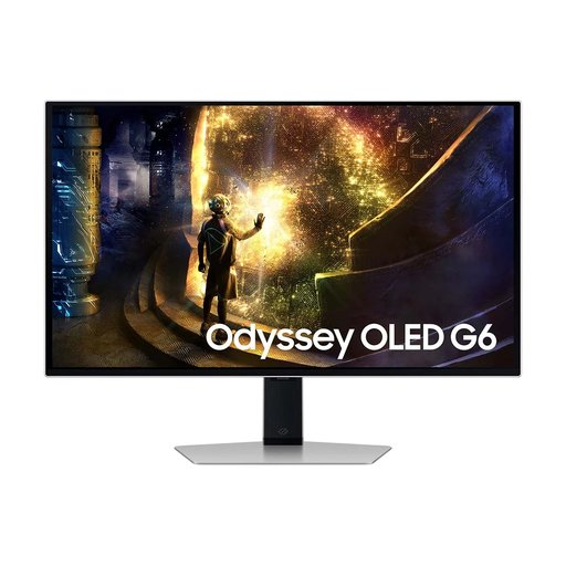 شاشة سامسونج أوديسي OLED G6 G61SD مقاس 27 بوصة QHD بمعدل تحديث 240Hz Samsung Odyssey OLED G6 G61SD 27" QHD 240Hz Gaming Monitor