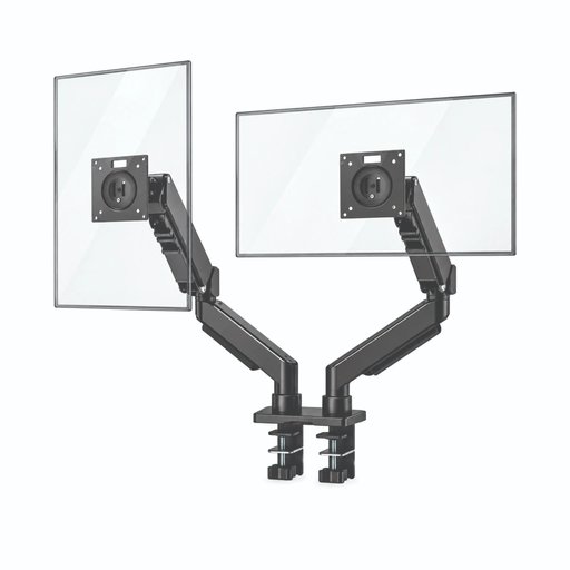 ستاند شاشتين متحرك TH-02S قابل لتعديل الارتفاع TH-02S Dual Monitor Adjustable Desk Mount