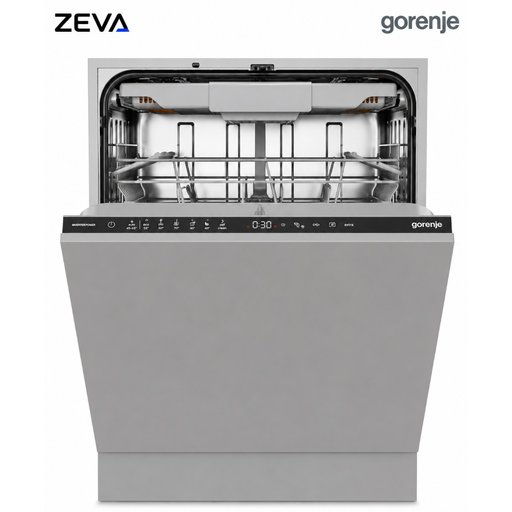 غسالة صحون جورنج مدمجة بالكامل بسعة 16 طقم مع تقنية TotalDry والغسيل السريع SpeedWash Gorenje 16-Place Fully Built-In Dishwasher with TotalDry & SpeedWash