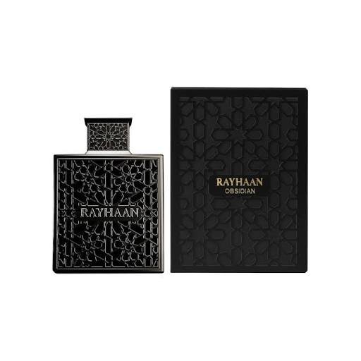 عطر ريحان أوبسيديان أو دي بارفيوم للرجال Rayhaan Obsidian Eau De Parfum for men