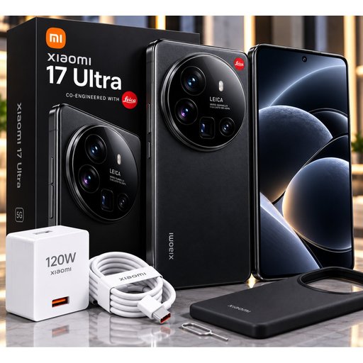 شاومي 17 الترا ذاكرة 512 رام 16 كيكا بايت XIAOMI 17 ULTRA 512 16GB