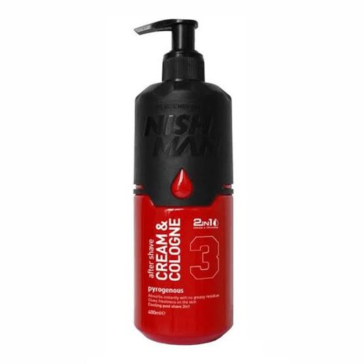 نيشمان كريم وكولونيا ما بعد الحلاقة 2 في 1 Nish Man After Shave Cream & Cologne No. 3