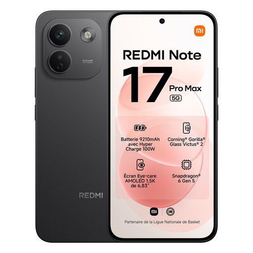 ريدمي نوت 17 برو ماكس 5 جي ذاكره 256 رام 12 Redmi Note 17 pro max 5G 256/12