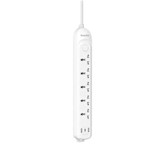 توصيلة كهرباء هانتكي (Huntkey) بطول 3 أمتار - طراز DMA507 Huntkey DMA507 Universal Power Strip 3M (2USB-A + 1Type-C 12W)