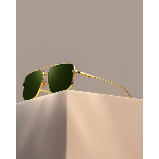 نظارات طلاء ذهب عيار 18-Olgo 18 Gold Plated-Olgo