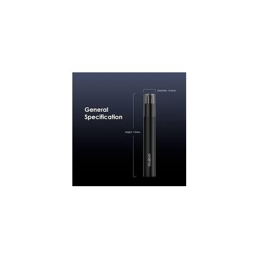 7454. أوريمو. ماكينة تشذيب شعر الأنف ONT-210N أسود ( ماكنة حلاقة انف ) 7454.Oraimo. Nose Trimmer ONT-210N Black