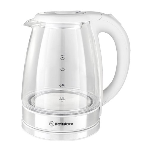 غلاية مياه كهربائية زجاجية بسعة 1.8 لتر Simple Life 1.8L Electric Glass Kettle