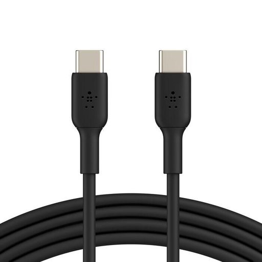 كيبل بوست جارج فليكس من يو إس بي‑سي إلى يو إس بي‑سي بطول ١ متر باللون الأسود BoostCharge Flex USB‑C to USB‑C Cable 60W (1m, Black)