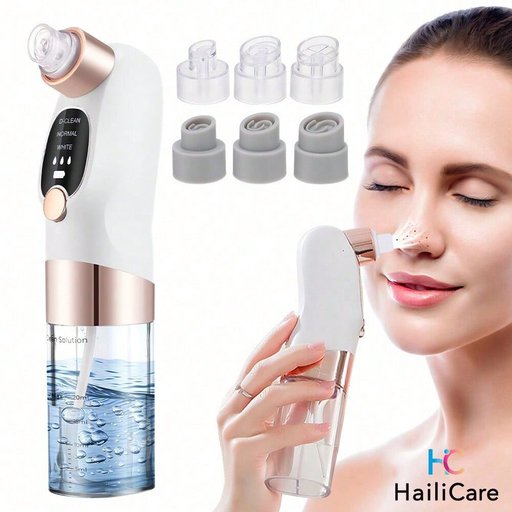 جهاز الهيدروفيشل المنزلي – تنظيف المسام بالفقاعات الدقيقة Home Hydrafacial Device – Micro Bubble Pore Cleansing