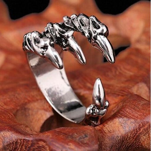 محبس قبضة الصقر رباعي Eagle fist ring