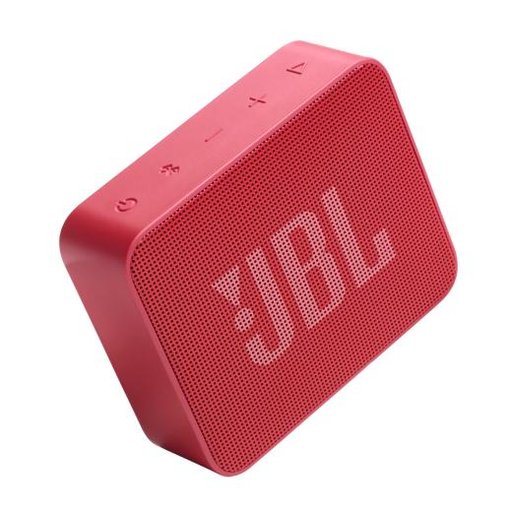 سماعة جي بي إل جو إسنشال 2 بلوتوث محمولة مقاومة للماء والغبار – أحمر JBL Go 2 Essential Portable Bluetooth Speaker Red