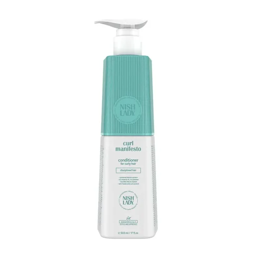 نيش ليدي بلسم العناية بالشعر الكيرلي والمموج Nish Lady Curl Manifesto Conditioner