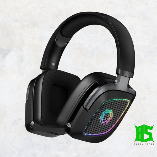 سماعة الألعاب اللاسلكية جرين ليون باتل مع ميكروفون وإضاءة آر جي بي Green Lion Battle Wireless Gaming Headphones with ENC Microphone & RGB
