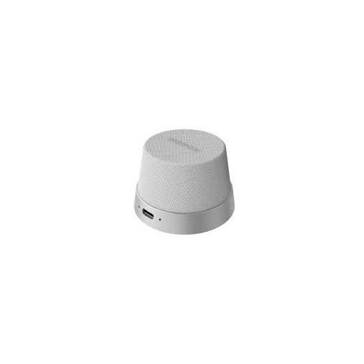 مكبر صوت موماكس لاسلكي مغناطيسي (رصاصي) Momax Vibe Go Magnetic Wireless Speaker (Silver)