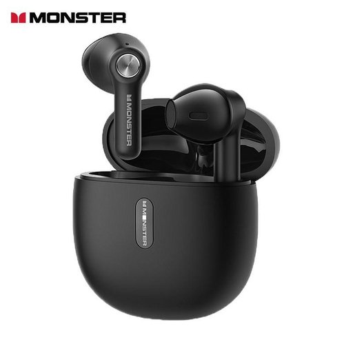 مونستر - سماعة بلوتوث لاسلكية N-lite 207 - اسود Monster N-lite 207 Wireless Earbuds Black