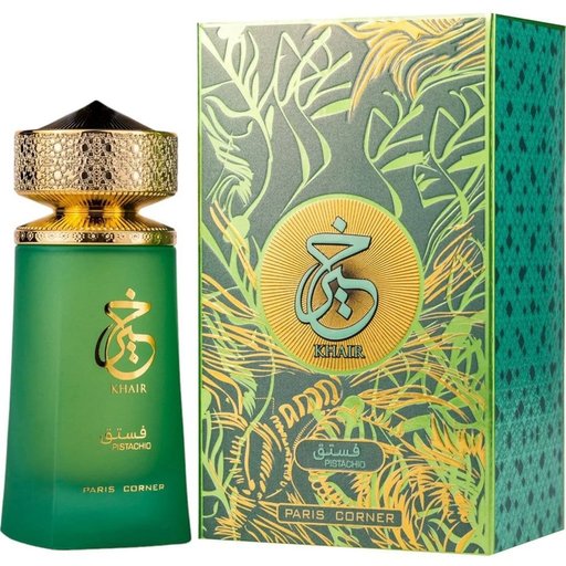 عطر باريس كورنر خير بيستاشيو أو دي بارفيوم لكلا الجنسين Paris Corner Khair Pistachio Eau De Parfum Unisex