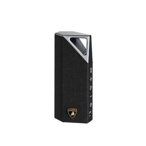سماعة BUGANi Brief نسخة لامبورغيني بلوتوث محمولة 28 واط – أسود وفضي . BUGANI Brief Lamborghini version Black+Silver