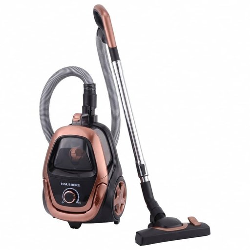 مكنسة كهربائية بدون كيس هاوسبيرغ Hausberg اسطوانية – 1400W – 2000W Hausberg HB-2823AU Bagless Cylinder Vacuum Cleaner - 1400W - 2000W