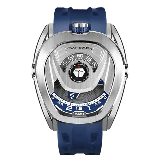 ساعة رجالية تسار بومبا تي بي أوتوماتيك مقاس ٤٤ مم Mens Interchangeable Automatic Watch 44mm 10ATM