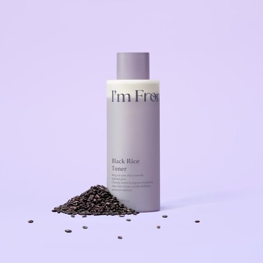 تونر مرطب ومهدئ للبشرة غني بمستخلص الأرز الأسود والسيراميد YEOJU KOREA IM'FROM BLACK RICE TONER 150ml